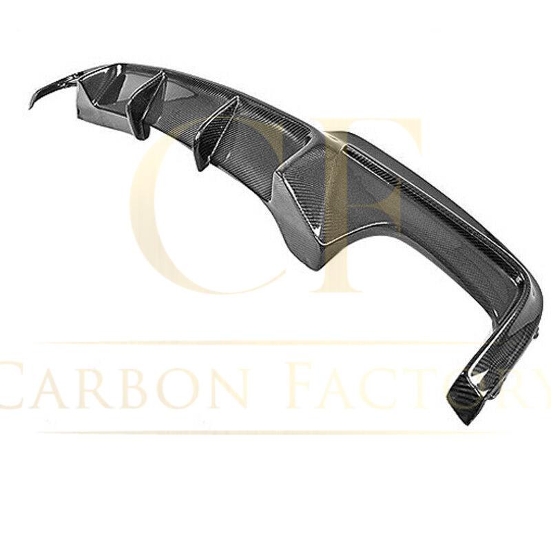 V Style Carbon Fibre Rear Diffuser for BMW F10 5 Series 10-17-Carbon Factory