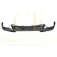 V Style Carbon Fibre Rear Diffuser for BMW F10 5 Series 10-17-Carbon Factory