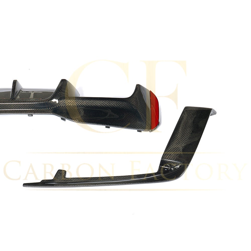 V Style Carbon Fibre Rear Diffuser for BMW G30 G31 5 Series M Sport F90 M5 17-23-Carbon Factory