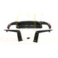 V Style Carbon Fibre Rear Diffuser for BMW G30 G31 5 Series M Sport F90 M5 17-23-Carbon Factory