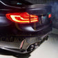 V Style Carbon Fibre Rear Diffuser for BMW G30 G31 5 Series M Sport F90 M5 17-23-Carbon Factory