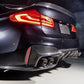 V Style Carbon Fibre Rear Diffuser for BMW G30 G31 5 Series M Sport F90 M5 17-23-Carbon Factory