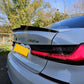 V Style Gloss Black Boot Spoiler for BMW G20 3 Series G80 M3 19-Present-Carbon Factory