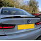 V Style Gloss Black Boot Spoiler for BMW G20 3 Series G80 M3 19-Present-Carbon Factory