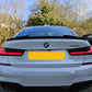 V Style Gloss Black Boot Spoiler for BMW G20 3 Series G80 M3 19-Present-Carbon Factory