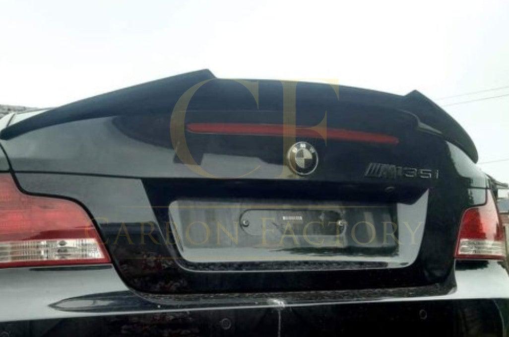 V Style Pre-Preg Carbon Fibre Boot Spoiler for BMW 1 Series E82 2007-2013-Carbon Factory