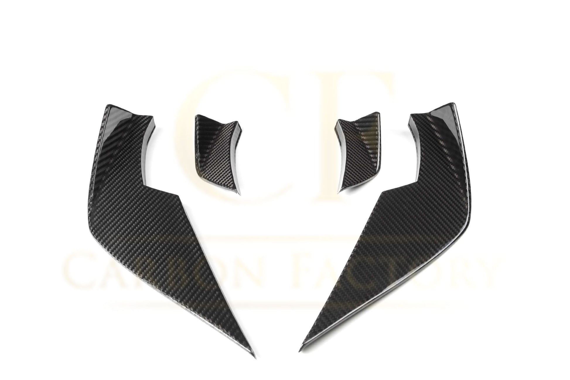 VS Style Pre-Preg Carbon Fibre Front Canards for BMW G80 M3 G82 G83 M4 21-Present-Carbon Factory