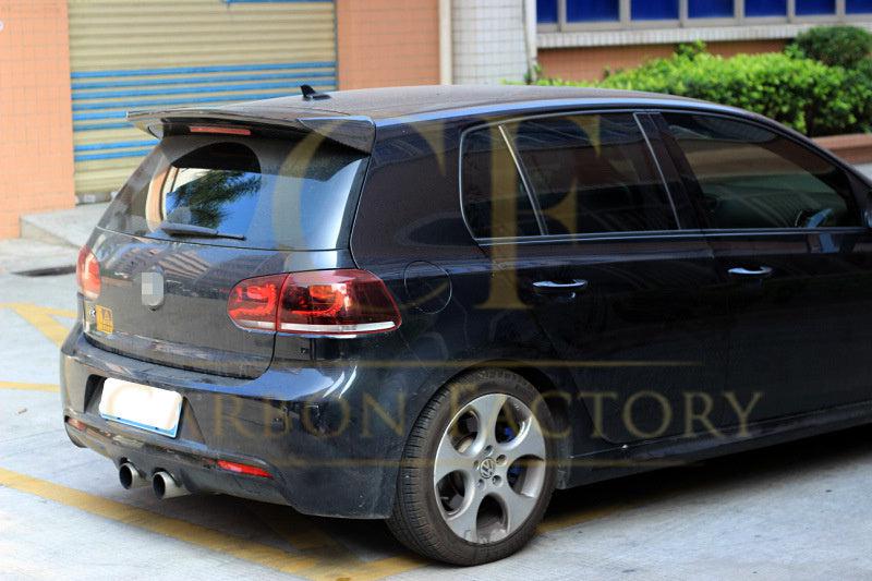 VW Golf MK6 GTI R20 P Style Carbon Fibre Roof Spoiler 08-13 by Carbon Factory-Carbon Factory