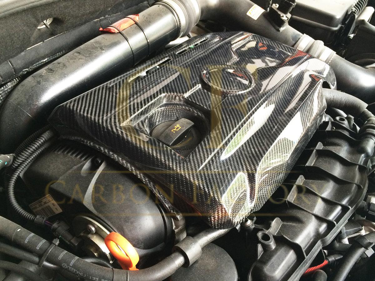 VW Golf MK6 GTI Scirocco Carbon Fibre Engine Cover 08-13 by Carbon Factory-Carbon Factory