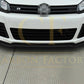 VW Golf MK6 R20 M Style Carbon Fibre Front Splitter 08-13 by Carbon Factory-Carbon Factory