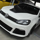 VW Golf MK6 R20 M Style Carbon Fibre Front Splitter 08-13 by Carbon Factory-Carbon Factory