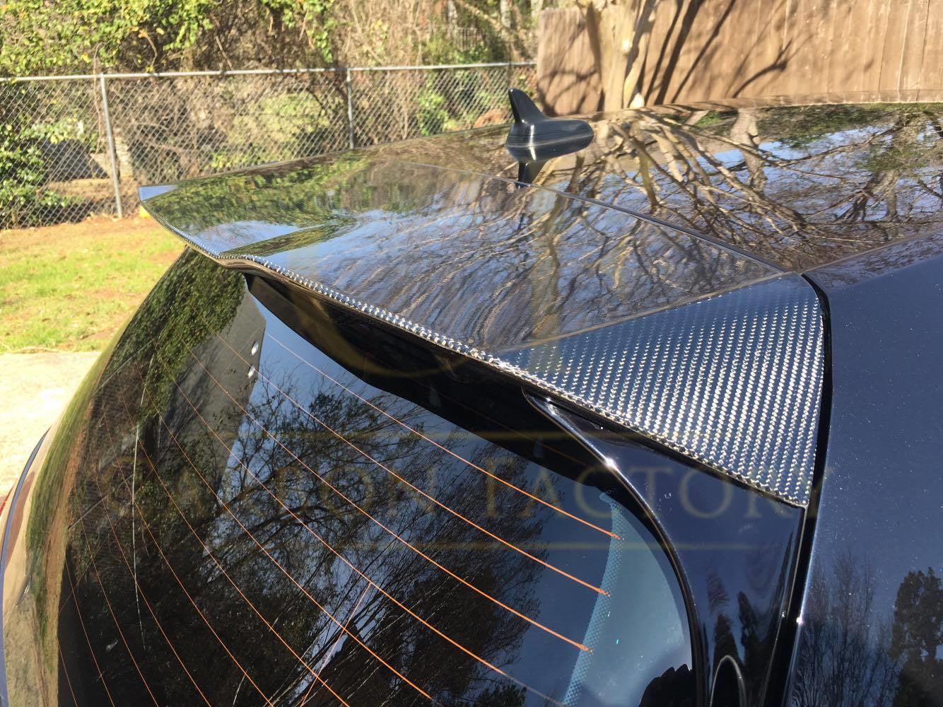 VW Golf MK7 GTI GTD & R ABT Style Carbon Fibre Spoiler 14-20 by Carbon Factory-Carbon Factory