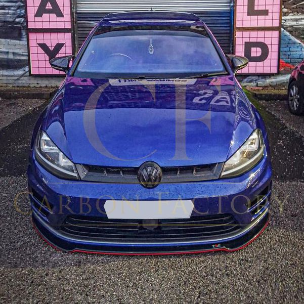 VW Golf MK7 GTI & R Carbon Fibre Front Grille 14-17-Carbon Factory