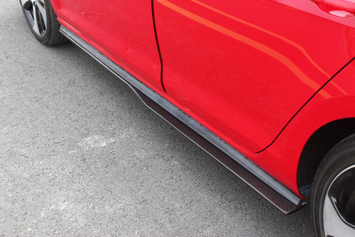 VW Golf MK7 GTI RZ Style Carbon Fibre Side Skirt 14-17 by Carbon Factory-Carbon Factory