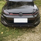 VW Golf MK7 MK7.5 GTI / R V Style Gloss Black Front Splitter 13-20 by Carbon Factory-Carbon Factory