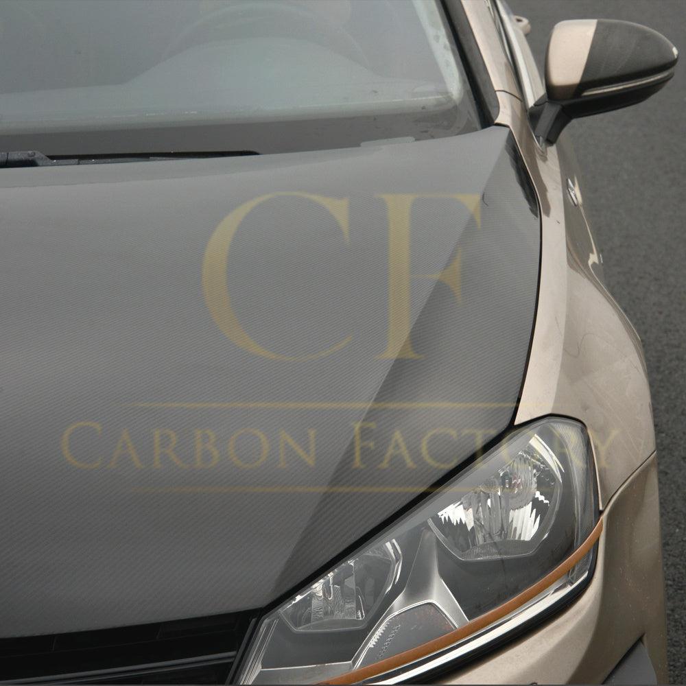 VW Golf MK7 MK7.5 inc GTI & R OEM Style Carbon Fibre Bonnet 14-20 by Carbon Factory-Carbon Factory