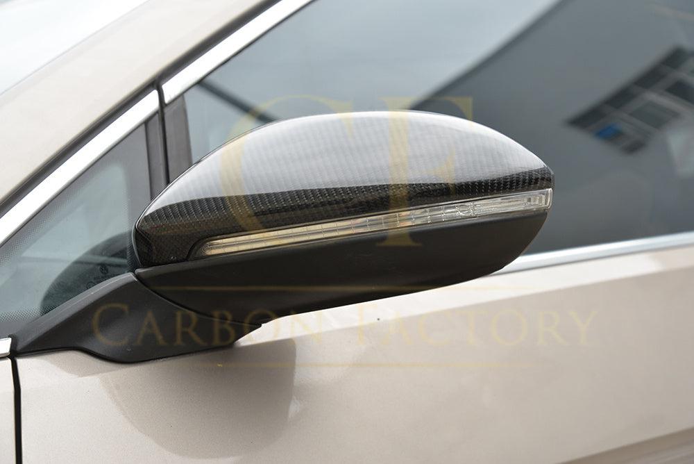 VW Golf MK7 MK7.5 inc GTI & R OEM Style Carbon Fibre Replacement Mirror Covers 14-20 by Carbon Factory-Carbon Factory