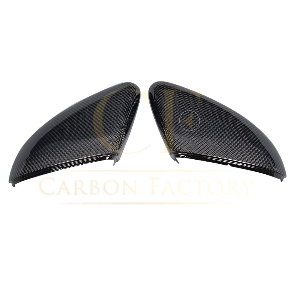 VW Golf MK7 MK7.5 inc GTI & R OEM Style Carbon Fibre Replacement Mirror Covers 14-20 by Carbon Factory-Carbon Factory