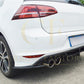 VW Golf MK7 R OS Style Carbon Fibre Rear Diffuser 14-17 by Carbon Factory-Carbon Factory