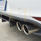 VW Golf MK7 R OS Style Carbon Fibre Rear Diffuser 14-17 by Carbon Factory-Carbon Factory