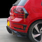 VW Golf MK7.5 GTI TR Style Gloss Black Rear Diffuser 17-20 by Carbon Factory-Carbon Factory