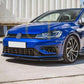 VW Golf MK7.5 R-LINE/ R Max Style Gloss Black Front Splitter 17-20-Carbon Factory