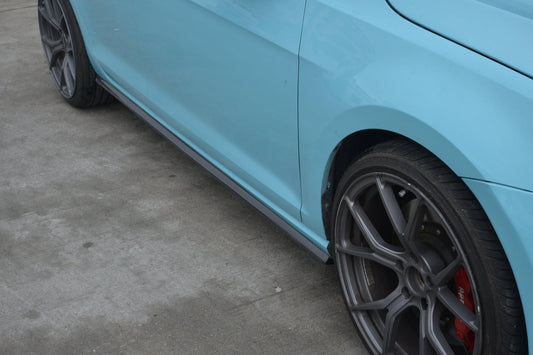 VW Golf MK7.5 inc R OEM Style Carbon Fibre Side Skirt 17-20 by Carbon Factory-Carbon Factory