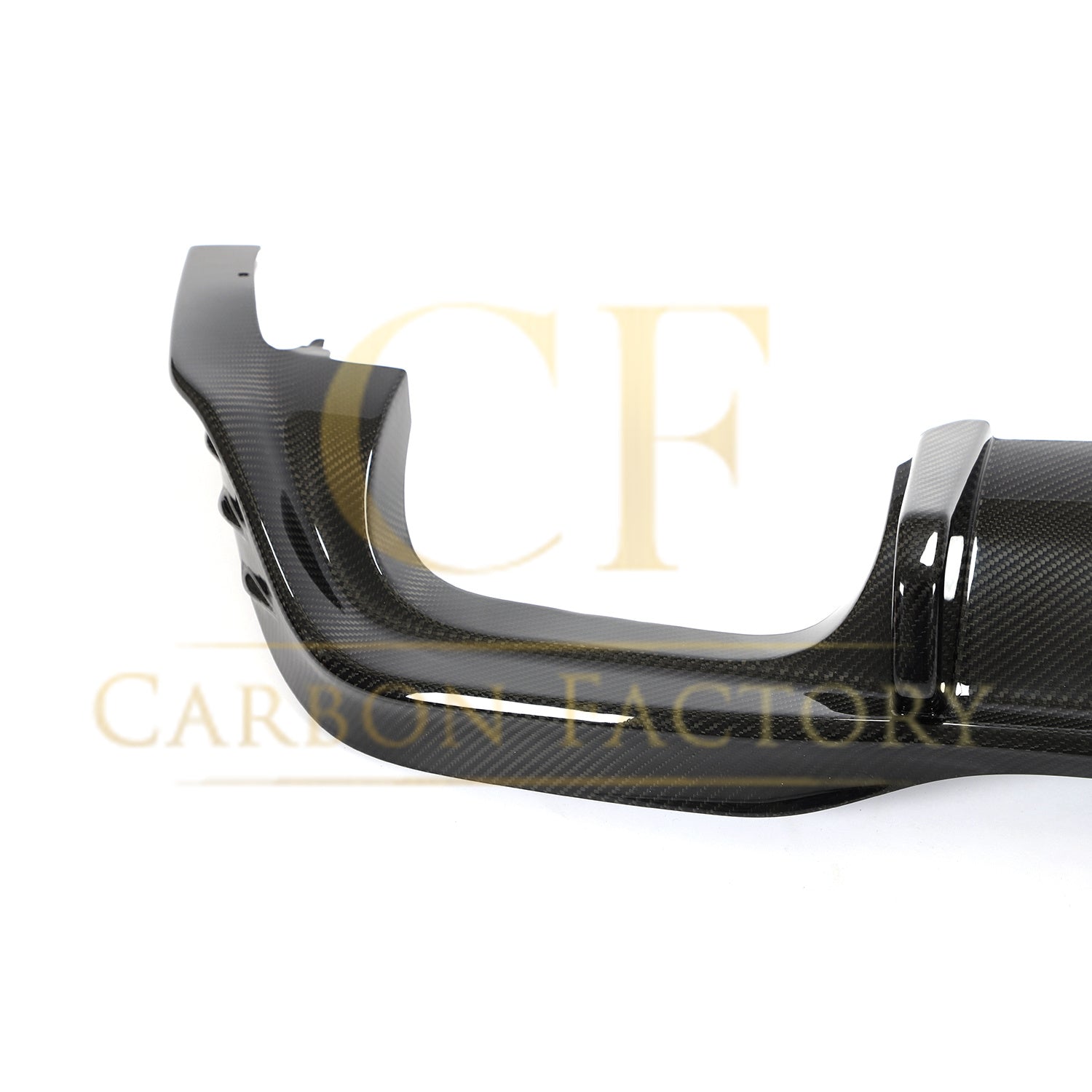 VW Golf MK8 8R M Style Carbon Fibre Rear Diffuser 21-Present-Carbon Factory