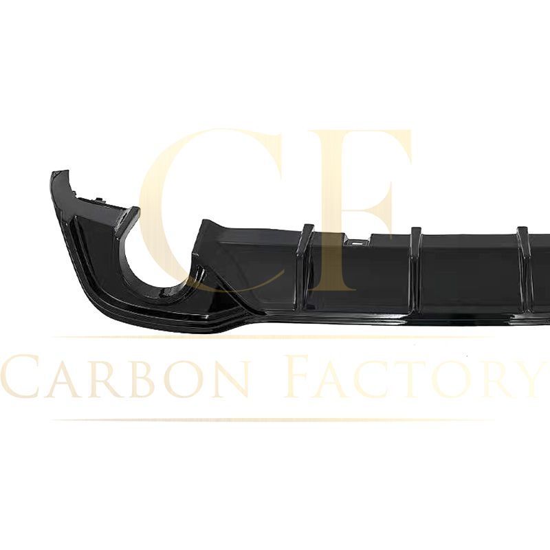 VW Golf MK8 GTI / R-LINE MAX Style Gloss Black Rear Diffuser 21-Present by Carbon Factory-Carbon Factory