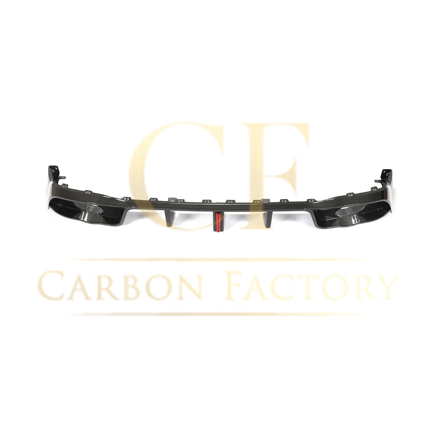 VW Golf MK8 GTI & R Line V Style Carbon Fibre Rear Diffuser 21-Present by Carbon Factory-Carbon Factory