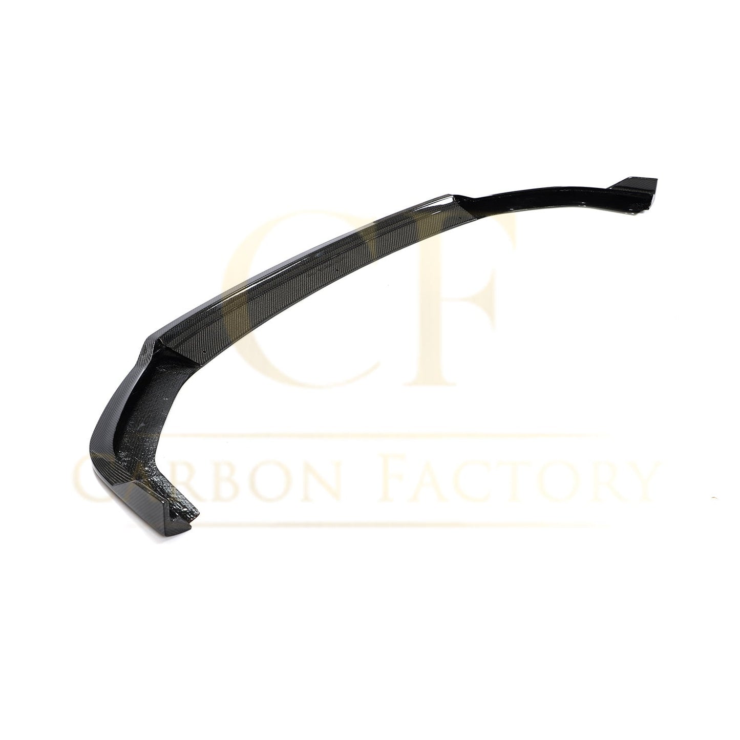 VW Polo MK6 GTI V Style Carbon Fibre Front Splitter 17-20 by Carbon Factory-Carbon Factory