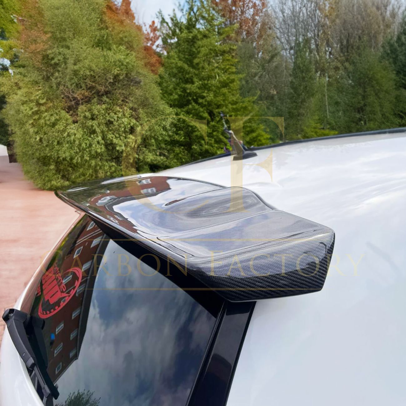 VW Scirocco VT Style Carbon Fibre Roof Spoiler 09-14-Carbon Factory