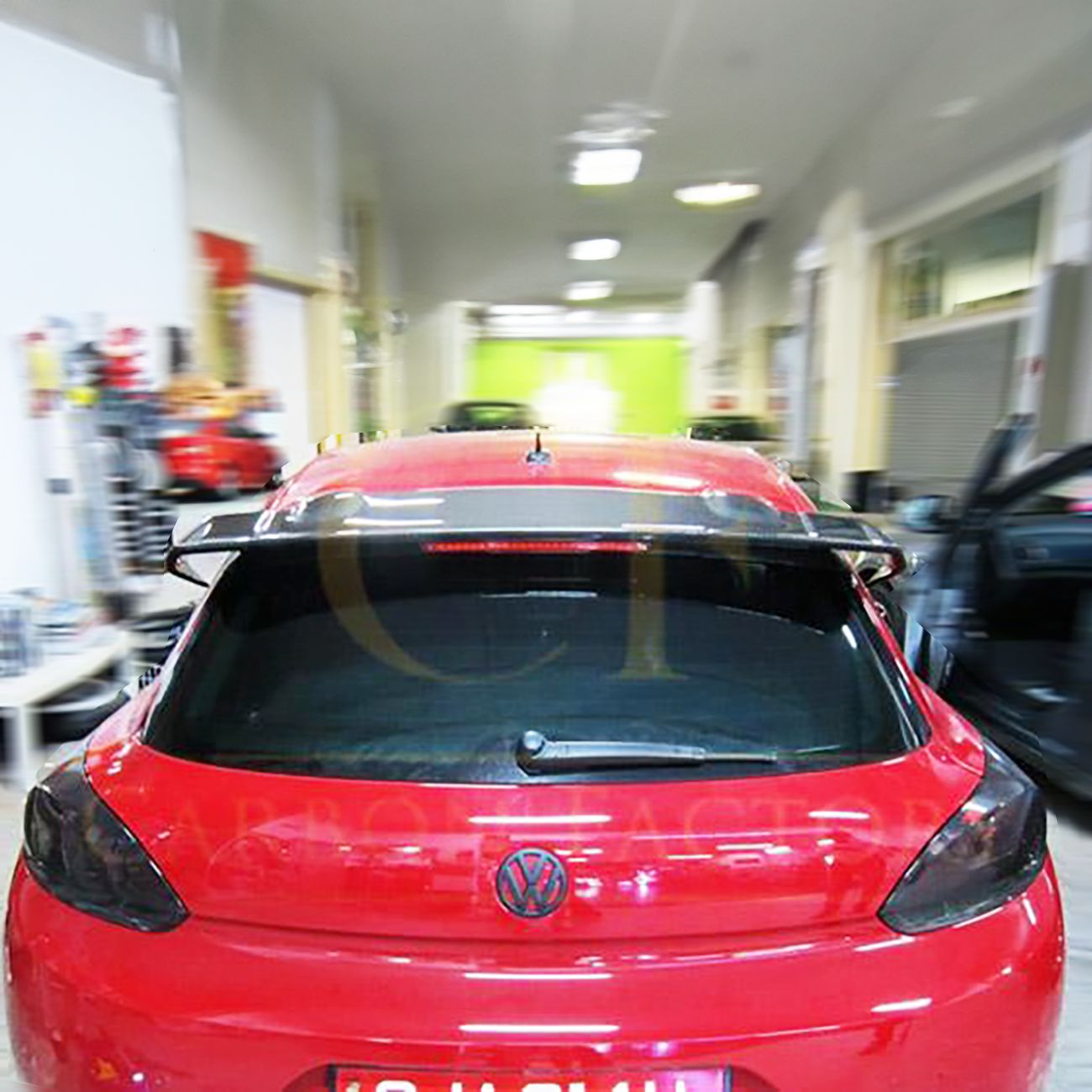 VW Scirocco VT Style Carbon Fibre Roof Spoiler 09-14 by Carbon Factory-Carbon Factory