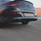 Mercedes Benz W118 CLA Brabus Style Gloss Black Rear diffuser & Exhaust Tips 19-Present by Carbon Factory