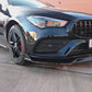 Mercedes Benz W118 CLA Brabus Style Gloss Black Front Splitter 19-23 by Carbon Factory