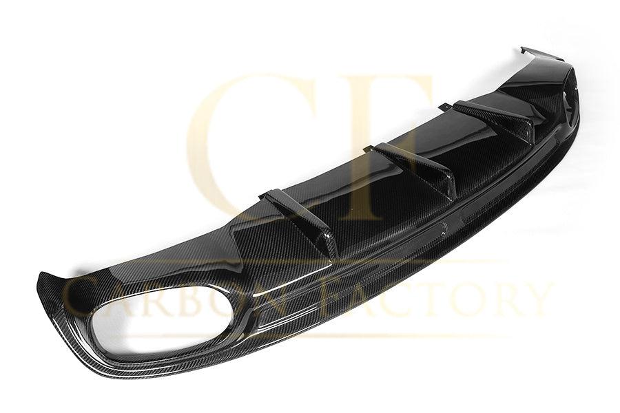 Audi 4G A7 S Line V Style Carbon Fibre Rear Diffuser 10-14-Carbon Factory