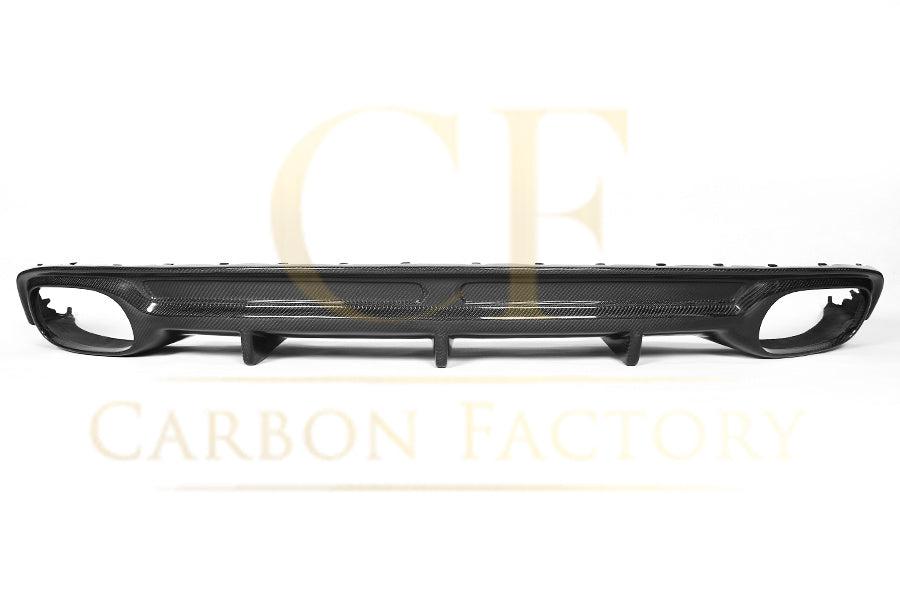Audi 4G A7 S Line V Style Carbon Fibre Rear Diffuser 10-14-Carbon Factory