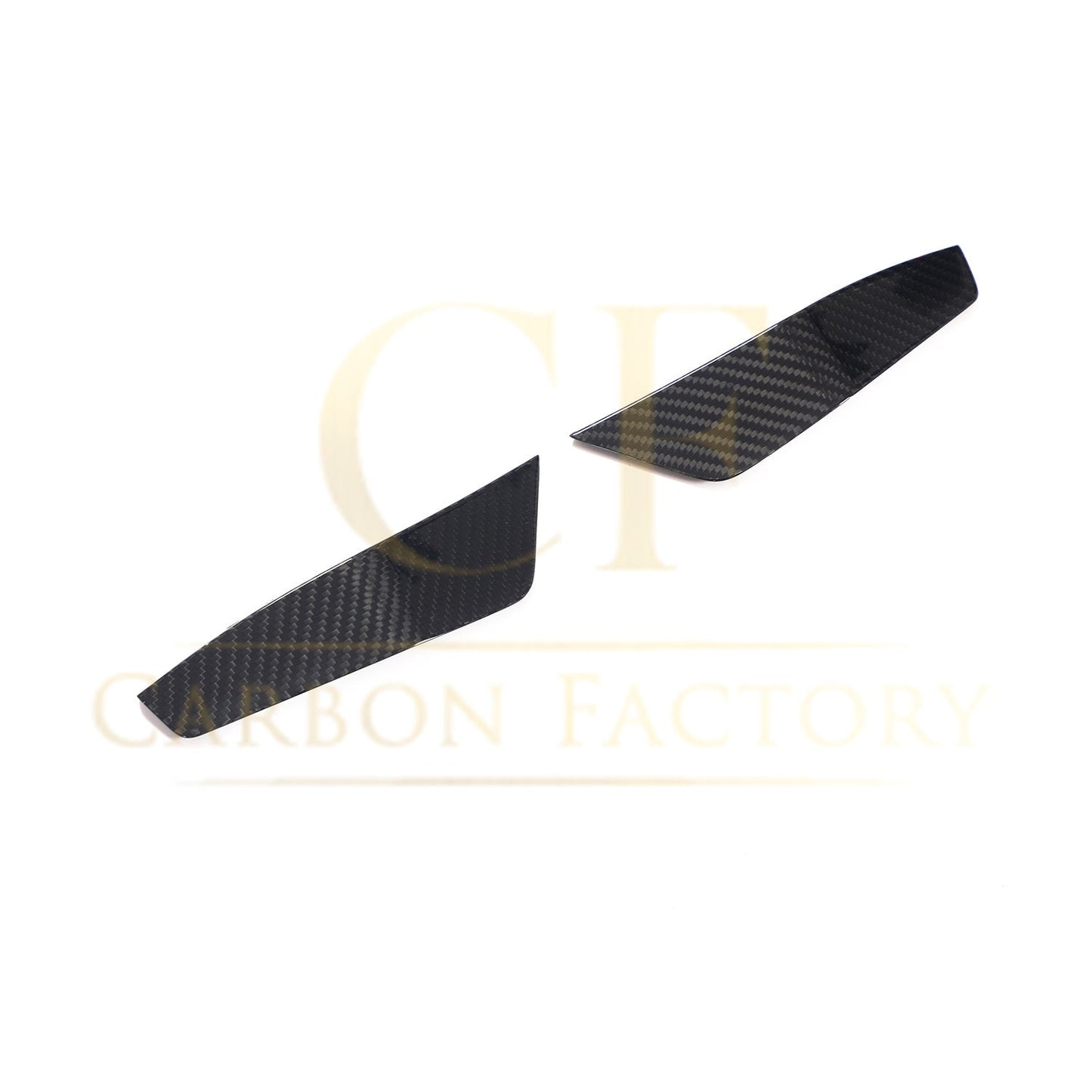 Audi 4K RS7 Pre-Preg Carbon Fibre Front Canards 20-22-Carbon Factory