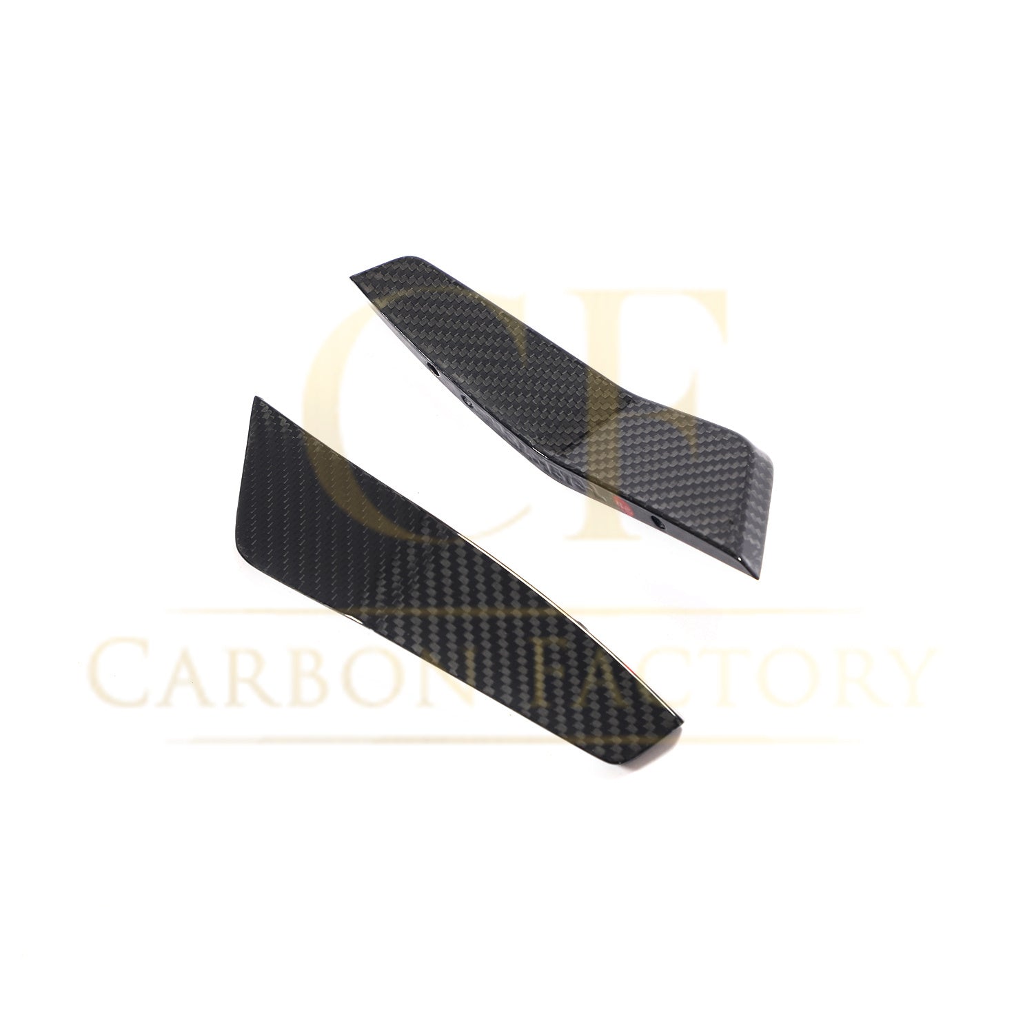 Audi 4K RS7 Pre-Preg Carbon Fibre Front Canards 20-22-Carbon Factory