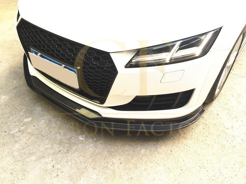 Audi 8S TT MK3 M Style Carbon Fibre Front Splitter 15-18-Carbon Factory