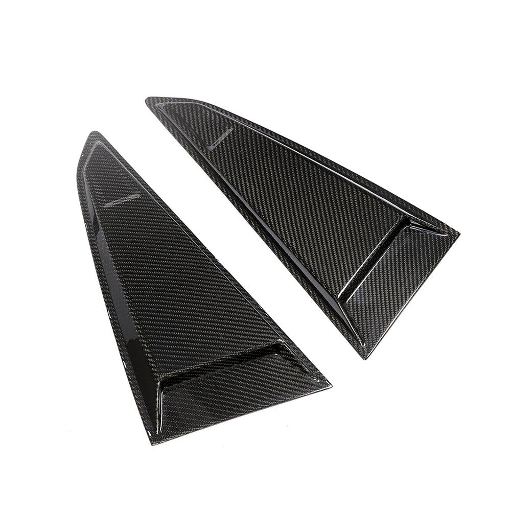 Audi 8S TT TTS TTRS MK3 Pre-Preg Carbon Fibre Rear Window Trims 15-18-Carbon Factory