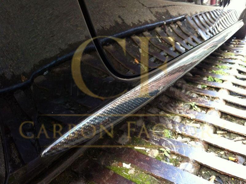 Audi B8 A5 4 Door Carbon Fibre Side Skirt 07-10-Carbon Factory