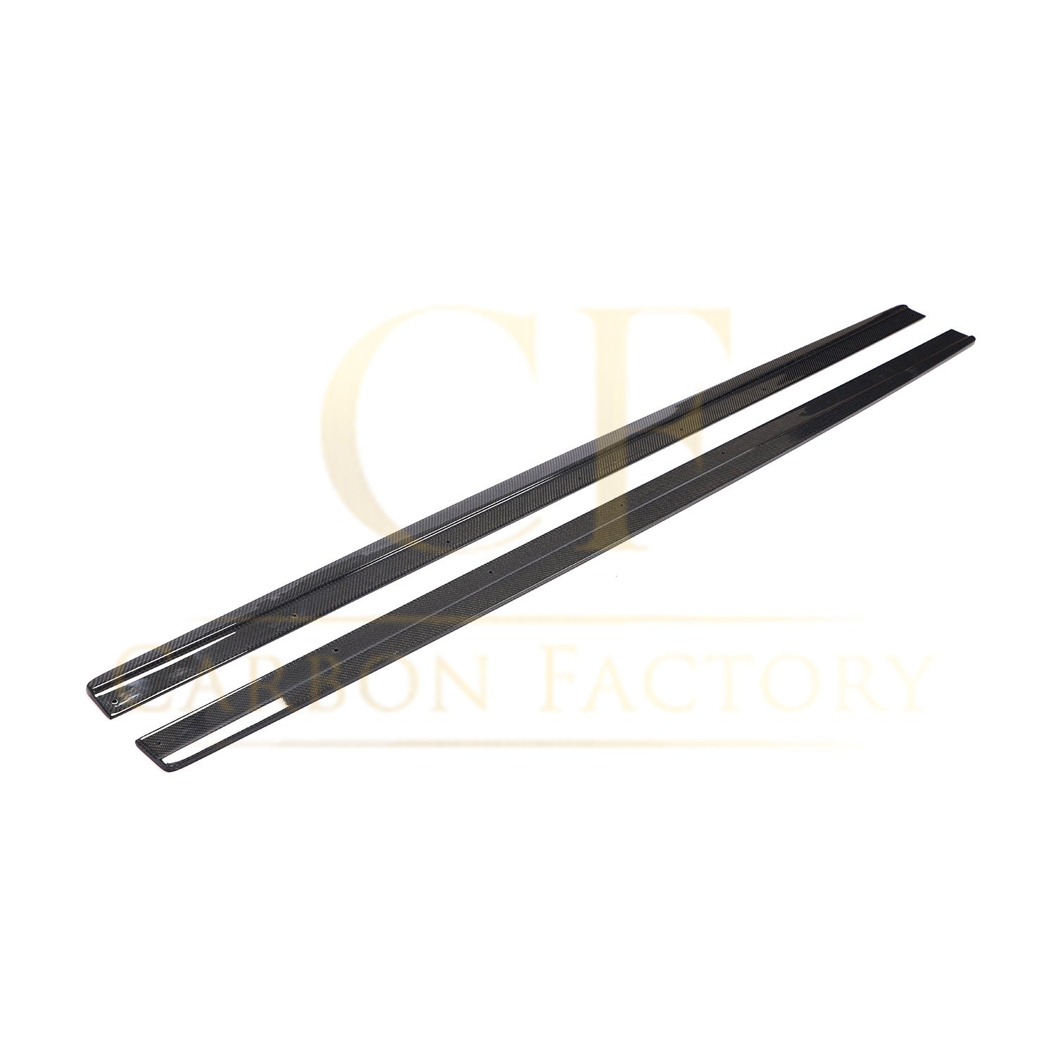 Audi C7 RS6 V Style Carbon Fibre Side Skirt 13-18-Carbon Factory