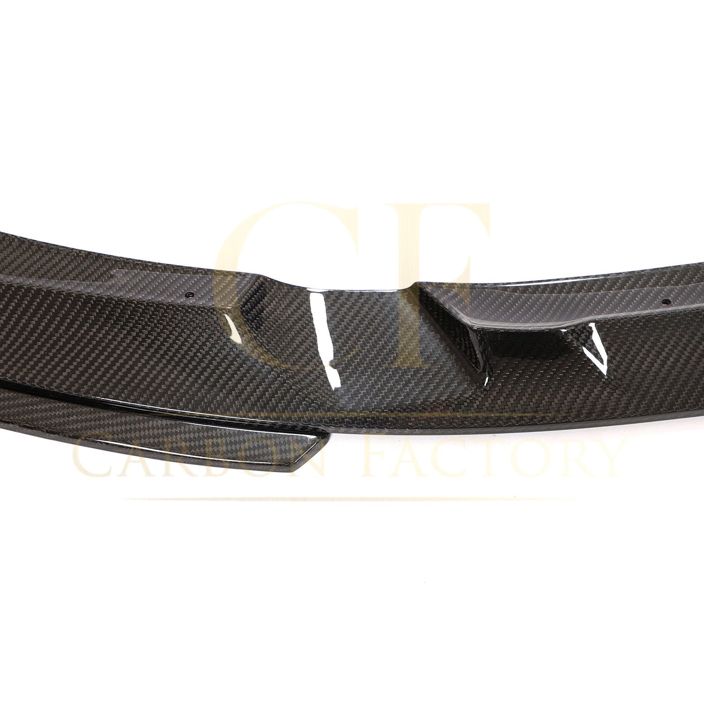 BMW 4 Series G22 G23 3D Style Carbon Fibre Front Splitter 20-Present-Carbon Factory