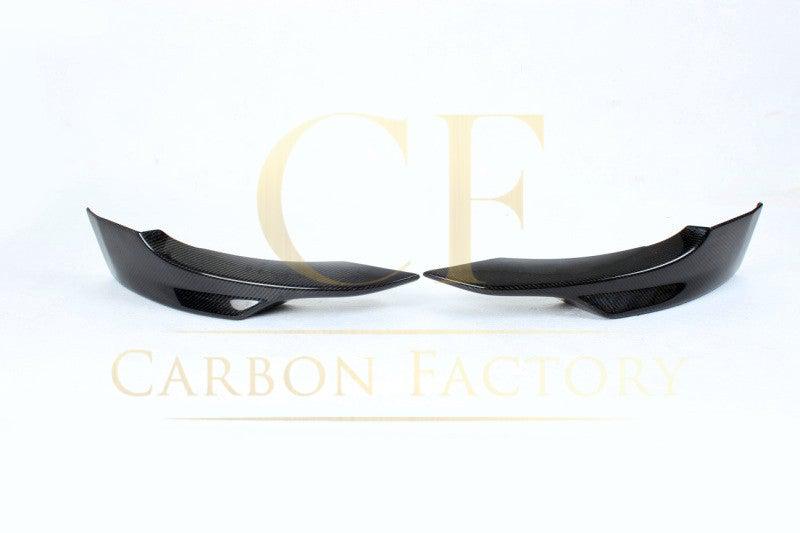 BMW E92 E93 3 Series LCI M Performance Style Carbon Fibre Front Bumper Trim 10-13-Carbon Factory