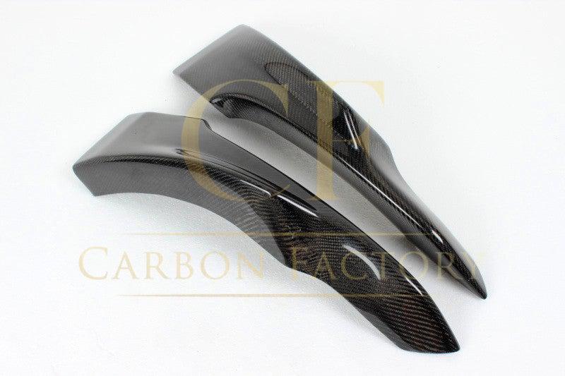 BMW E92 E93 3 Series LCI M Performance Style Carbon Fibre Front Bumper Trim 10-13-Carbon Factory