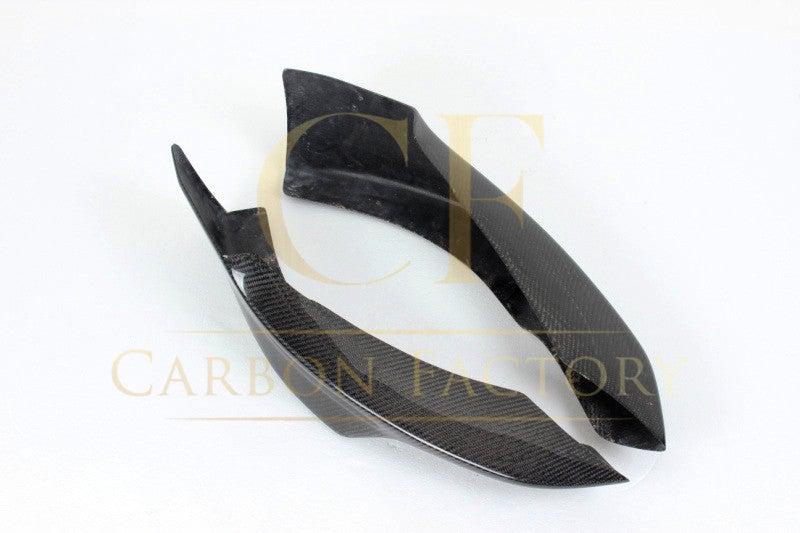 BMW E92 E93 3 Series LCI M Performance Style Carbon Fibre Front Bumper Trim 10-13-Carbon Factory