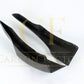 BMW E92 E93 3 Series LCI M Performance Style Carbon Fibre Front Bumper Trim 10-13-Carbon Factory