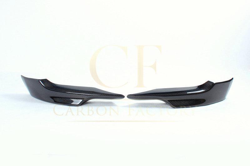 BMW E92 E93 3 Series Pre-LCI M Performance Style Carbon Fibre Front Bumper Trim 07-09-Carbon Factory