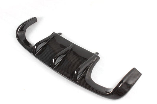 BMW E92 E93 M3 H2 Style Carbon Fibre Rear Diffuser 07-13-Carbon Factory